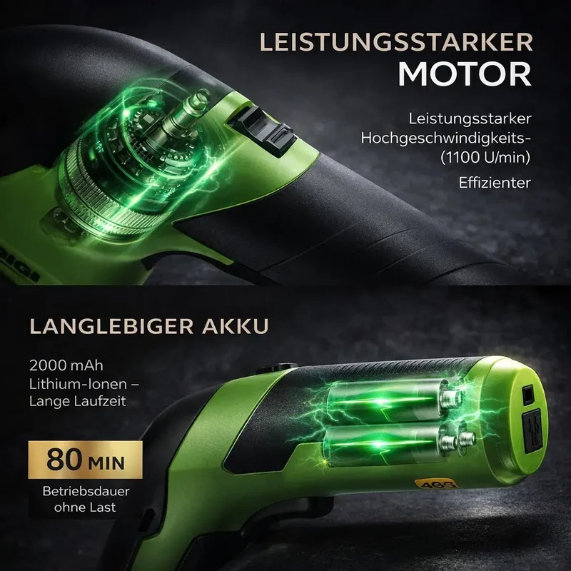 Heckenschere mit Akku | GrünKlinge