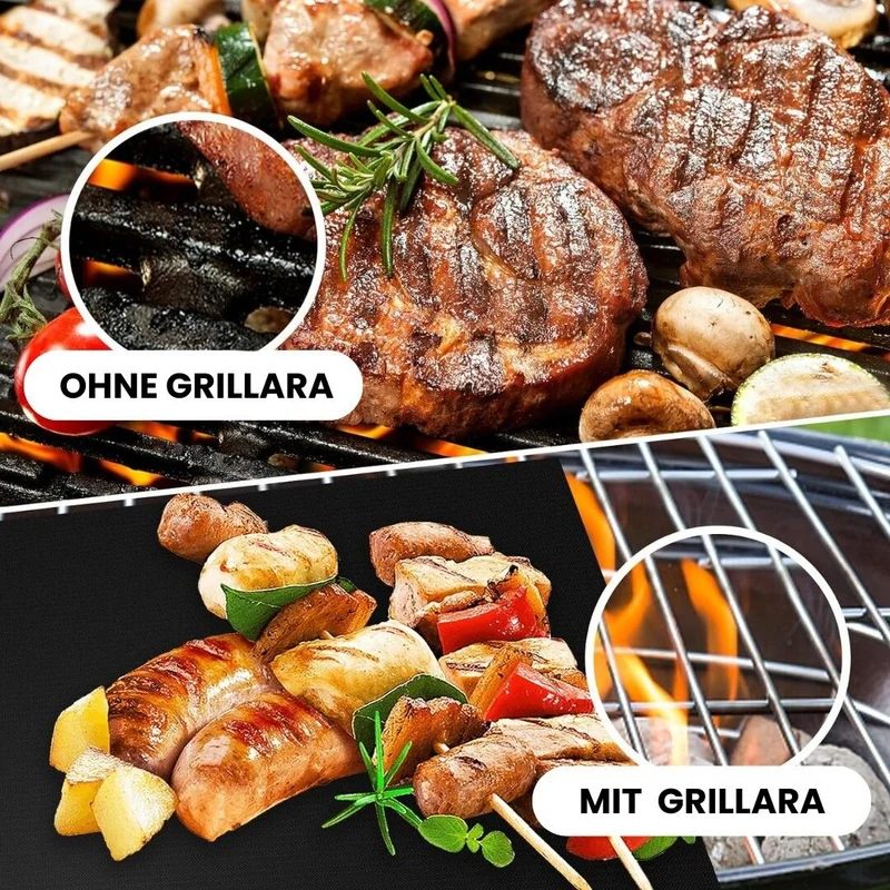 Grillmatten 5er Set | Grillara