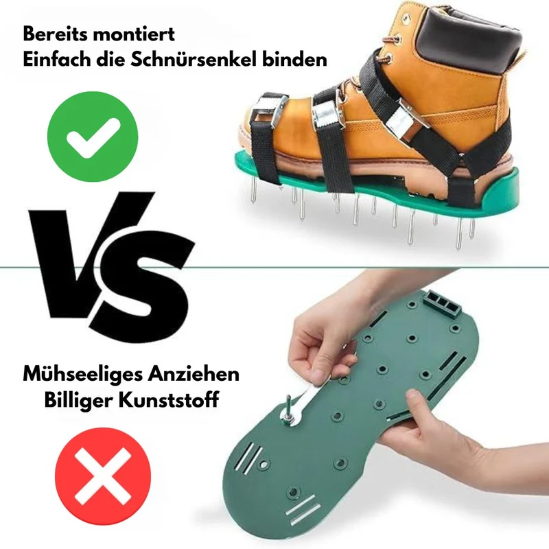 Rasenlüfter Schuhe | Grüntritt
