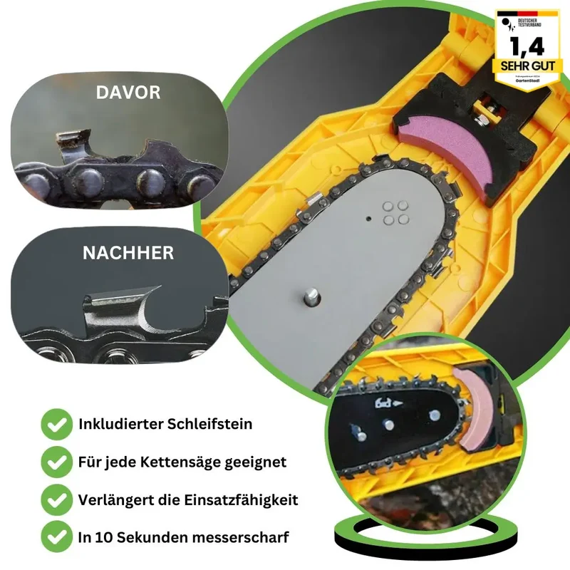 Kettenschärfer für Kettensäge | SchärfWerk