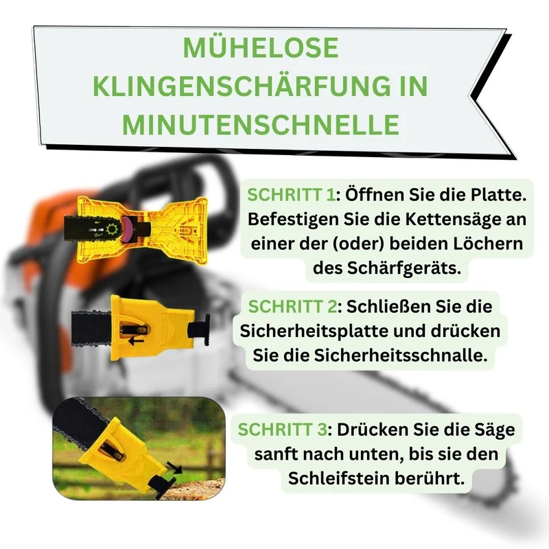 Kettenschärfer für Kettensäge | SchärfWerk
