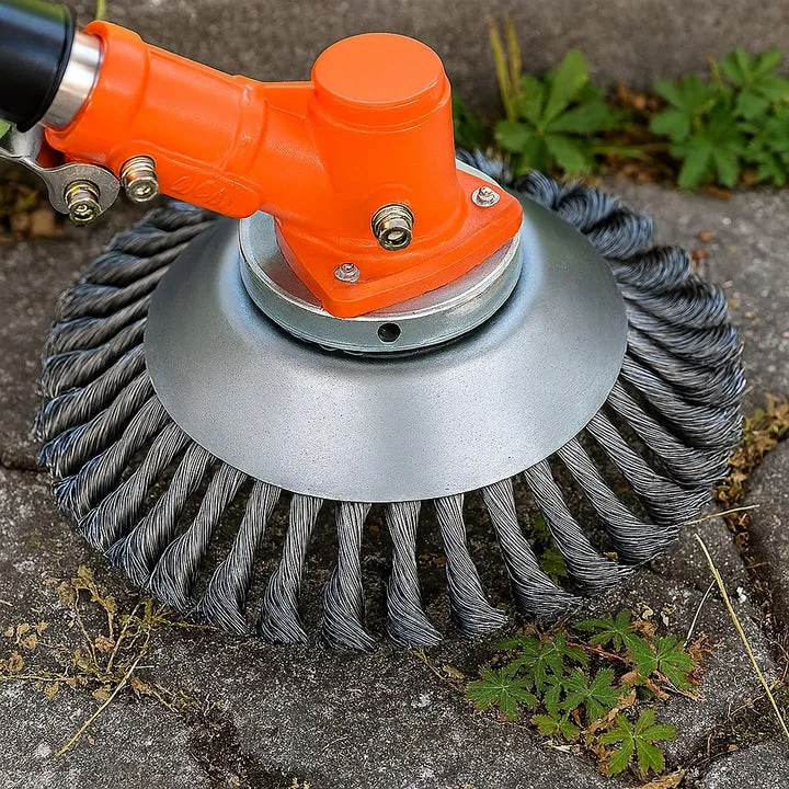 Unkrautbürste für Rasentrimmer | GartenStahl
