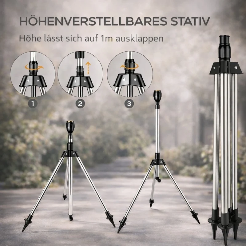 Rasensprenger mit Stativ | AquaVento