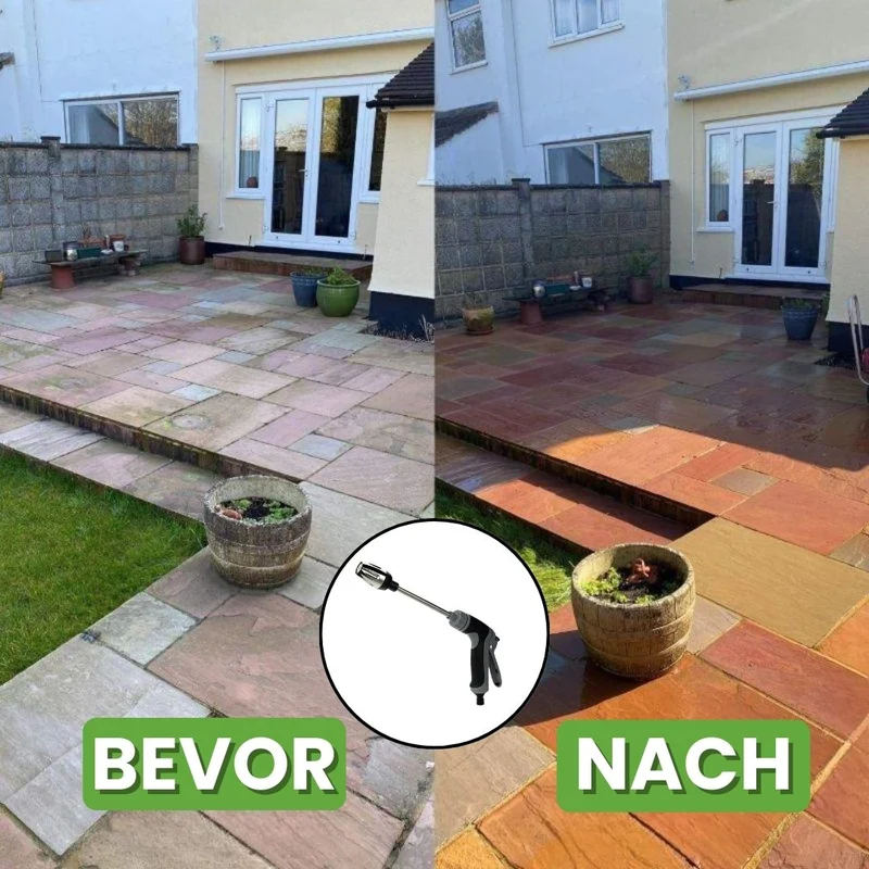 Hochdruckreiniger für Gartenschlauch | DruckWascher