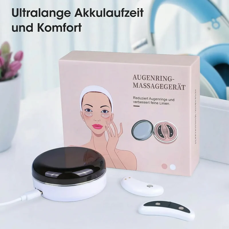 Gerät gegen Augenringe & Tränensäcke durch Rotlichttherapie | Augenia