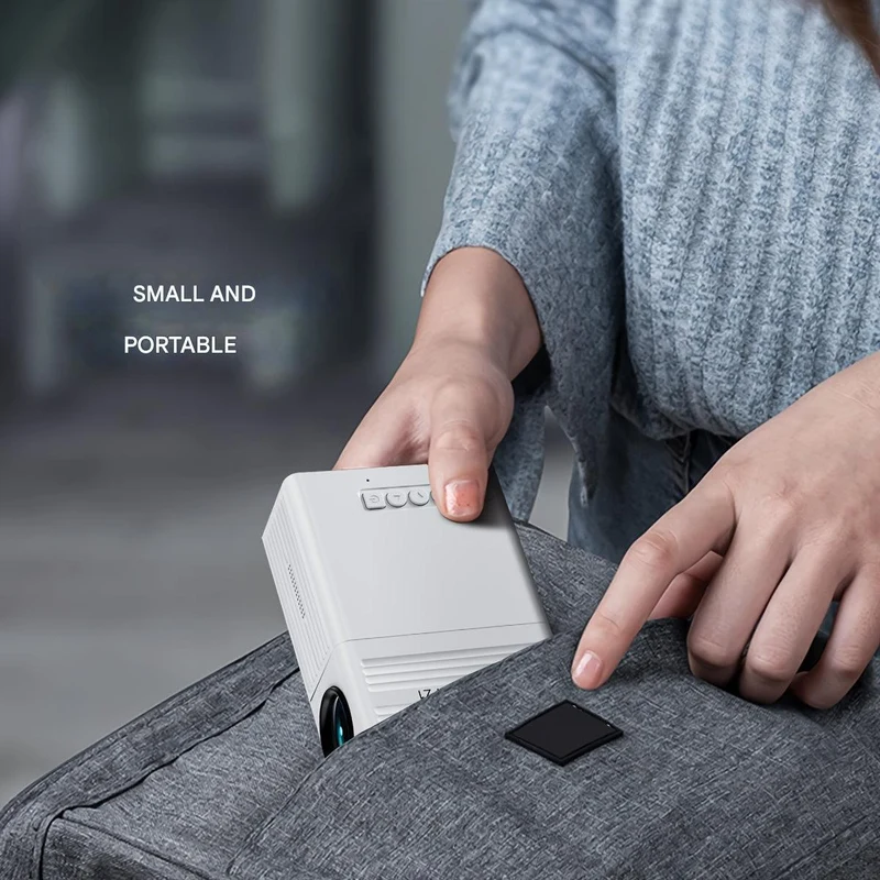 Mini LED Projector – HDMI, USB & Draagbaar voor Films en Presentaties