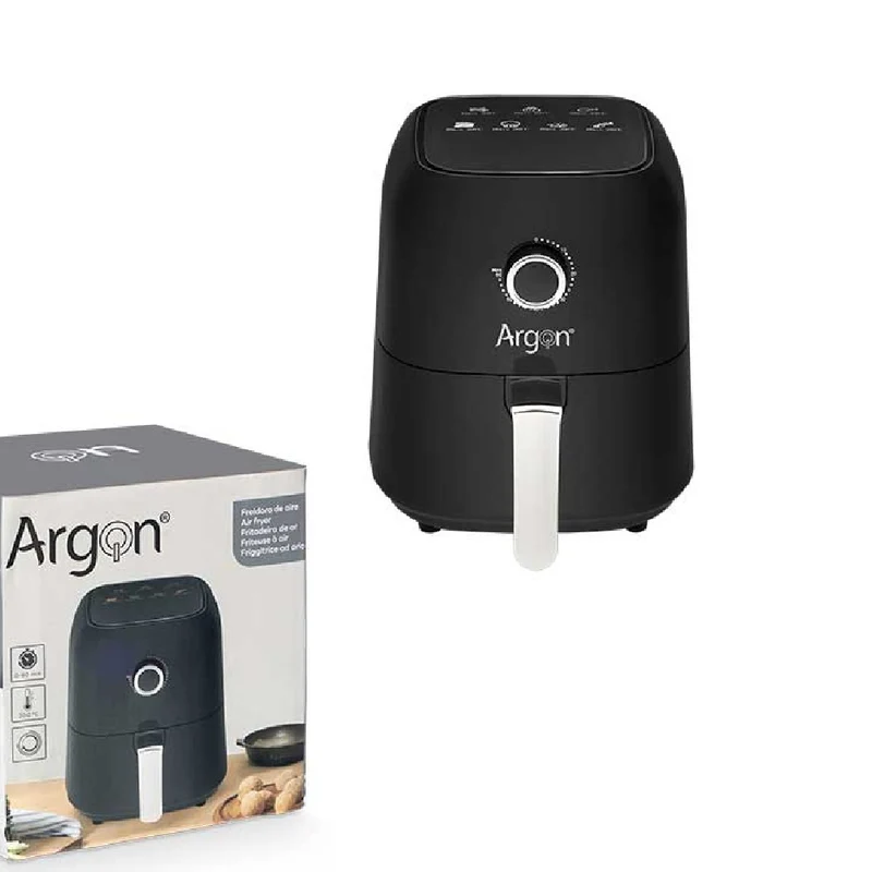Friggitrice ad Aria 2.3LT Tecnologia Aria 360Gradi Timer Temperatura Max 200Grad