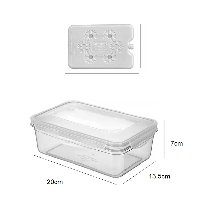 Kit Porta Pranzo Termico con Borsa Frigo Portatile con Accessori 15x22x17.5