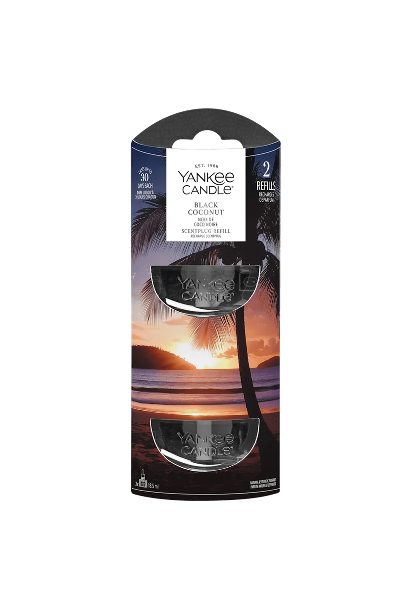 Ricarica per Diffusore ScentPlug Black Coconut Nero Yankee Candle