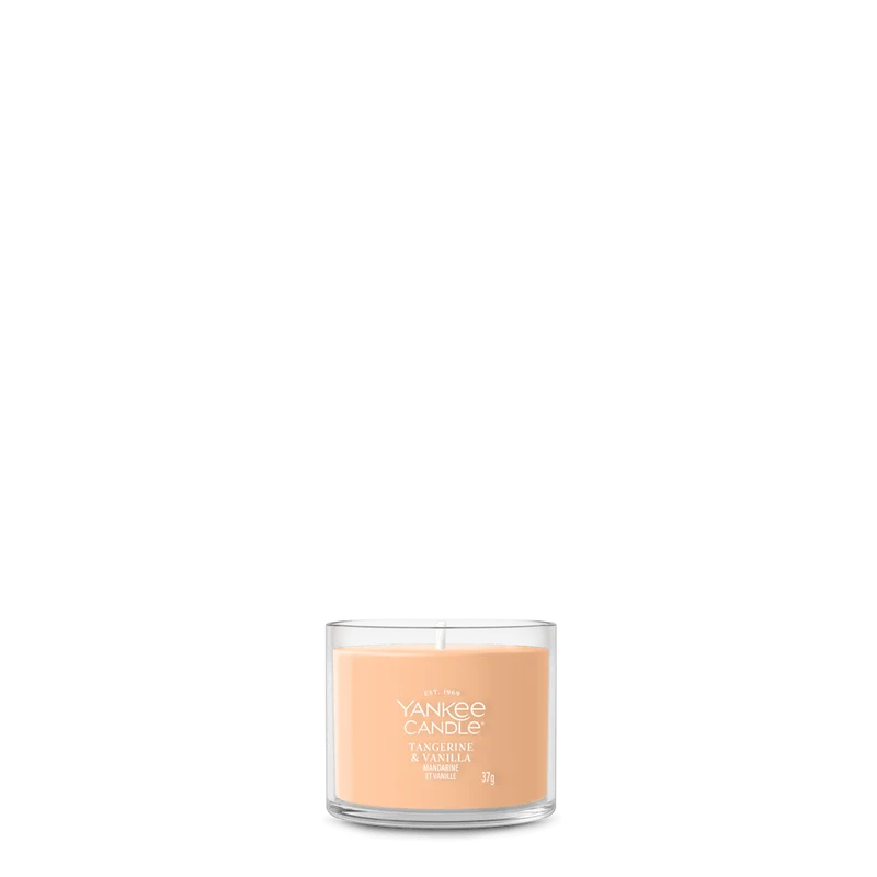 Candela Tangerine & Vanilla 37g Arancione Yankee Candle