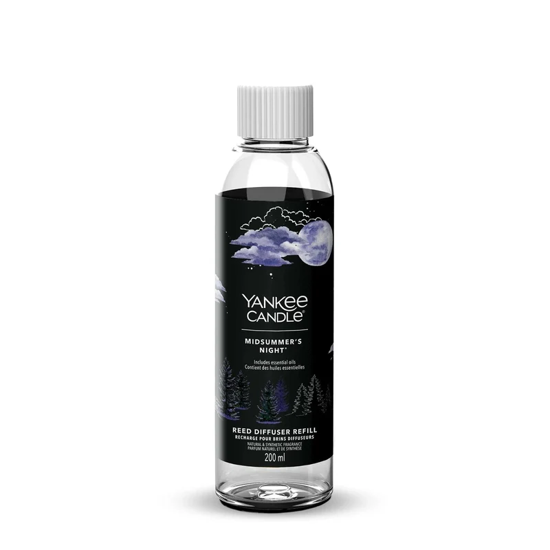 Ricarica per diffusore fragranza notte 200ml Black Yankee Candle