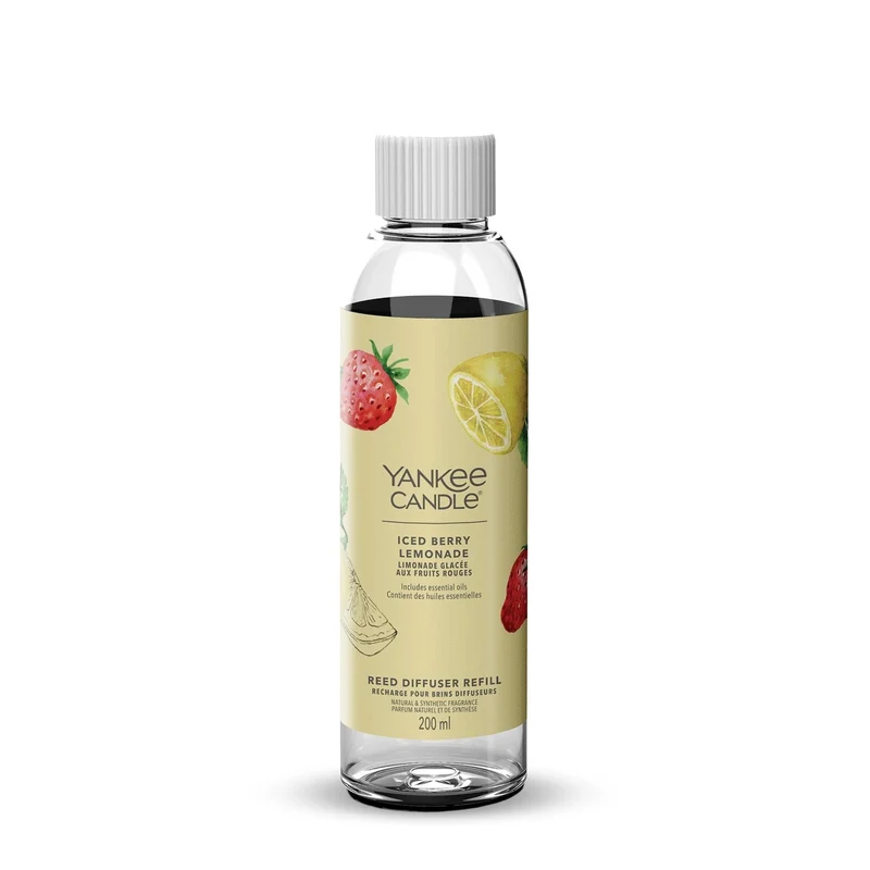 Ricarica per diffusore fragranza lemonade 200ml Yellow Yankee Candle
