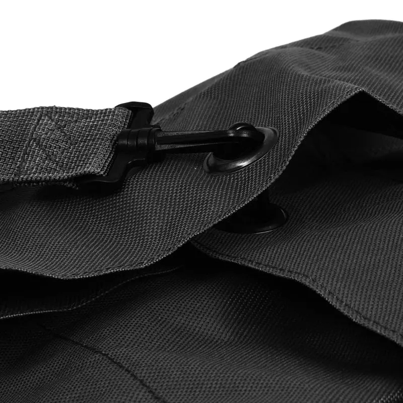 Borsone da Viaggio in Stile Militare 85 L 30 x 30 x 90 cm Nero