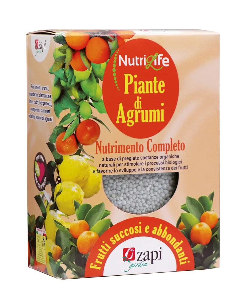 Concime granulare per agrumi Zapi Nutrilife Piante di Agrumi 1 kg