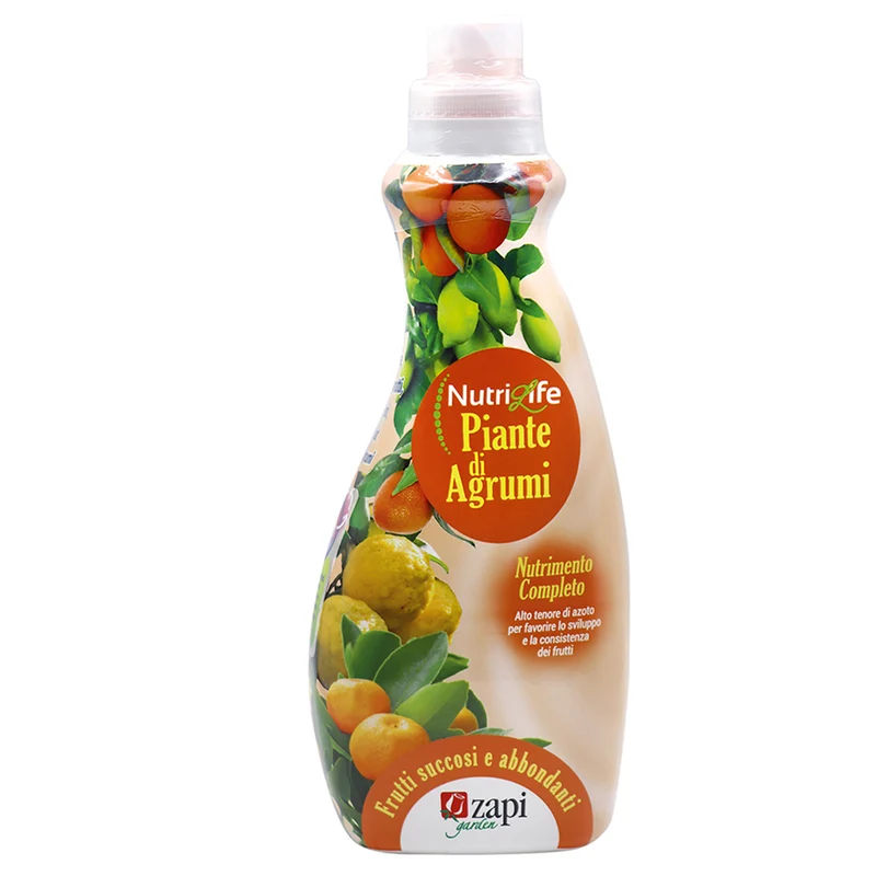 Concime liquido per agrumi Zapi Nutrilife Piante di Agrumi 1 litro