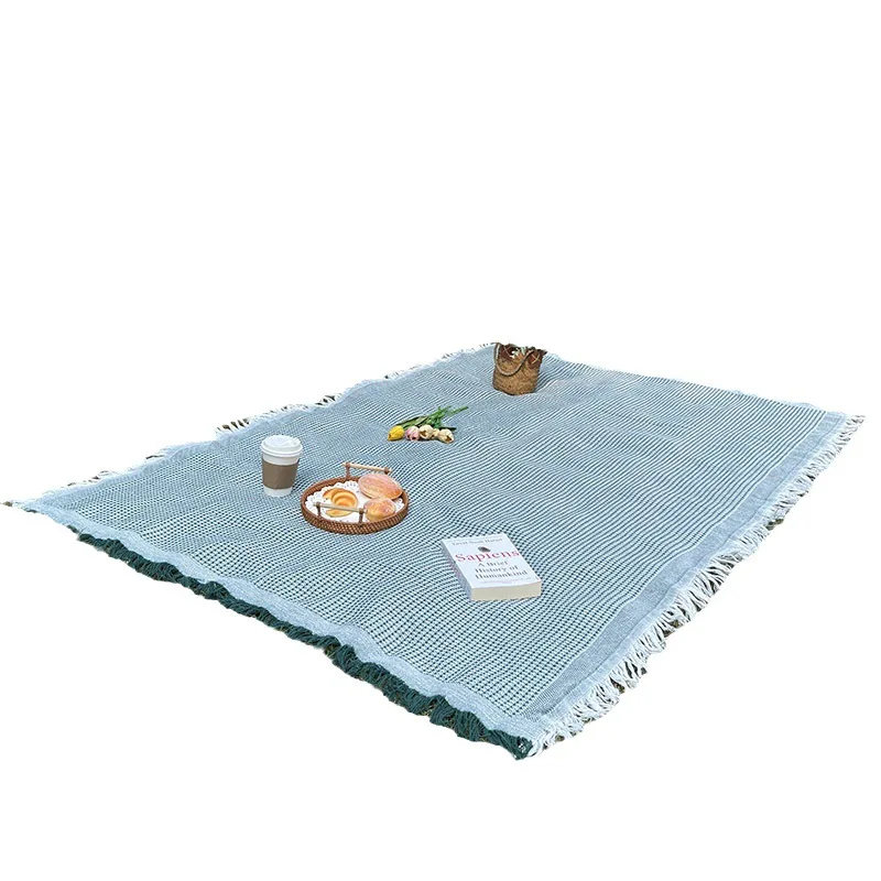 Linnen Picknickkleed – Lichtgewicht Outdoor Kleed voor Picknick en Camping