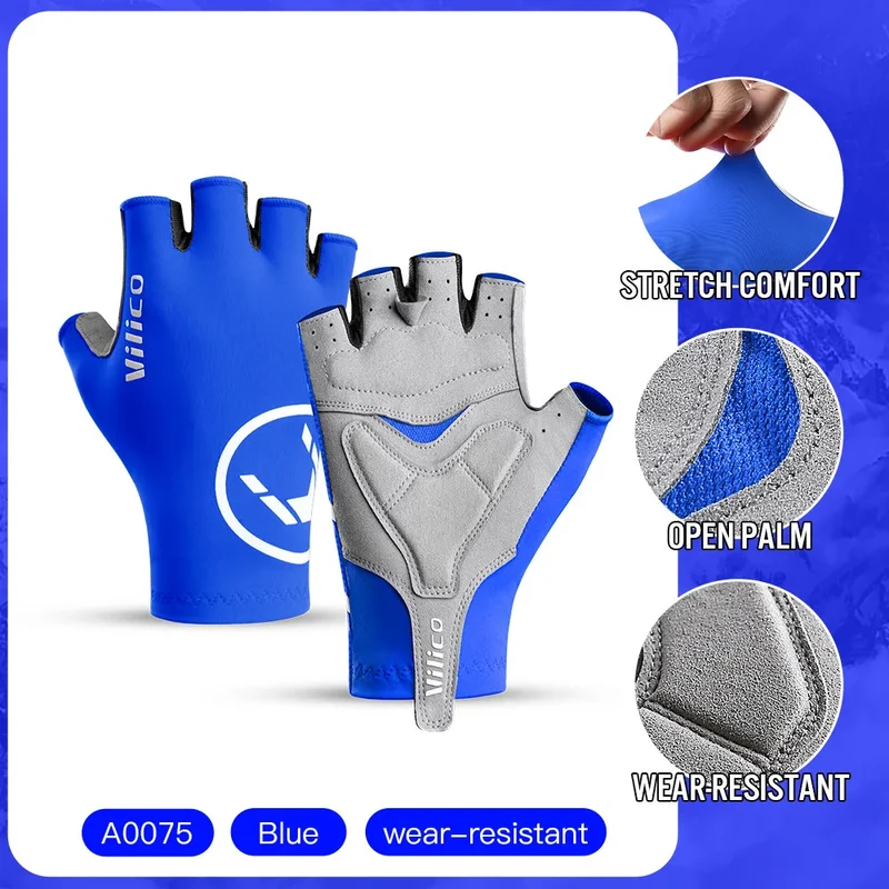 Halfvinger Fietshandschoenen – Antislip Grip & Ademend Comfort voor MTB en Racefiets