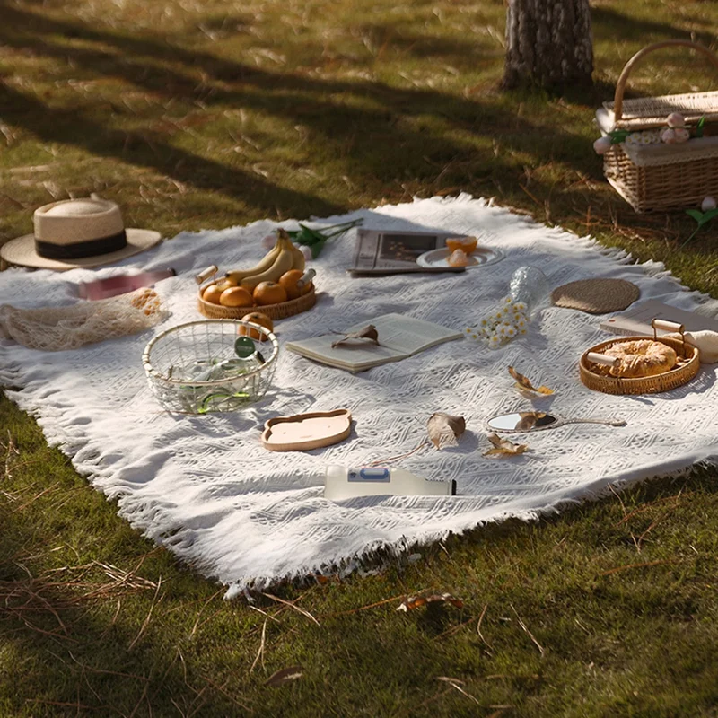 Picknickkleed voor Buiten – Groot, Zacht en Lichtgewicht Picknickdeken