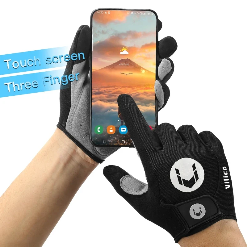 Fietshandschoenen met Touchscreen – Ademend en Antislip