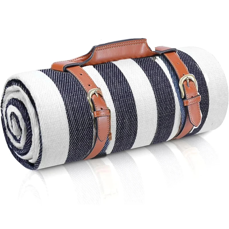 Extra Grote Picknickdeken – Waterdicht 3-Laags Design & Draagriem voor Buiten