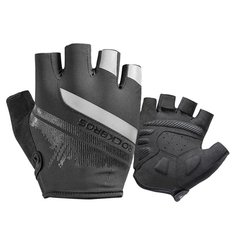 Halfvinger Fietshandschoenen – Ademend Design met Schokabsorberende Grip