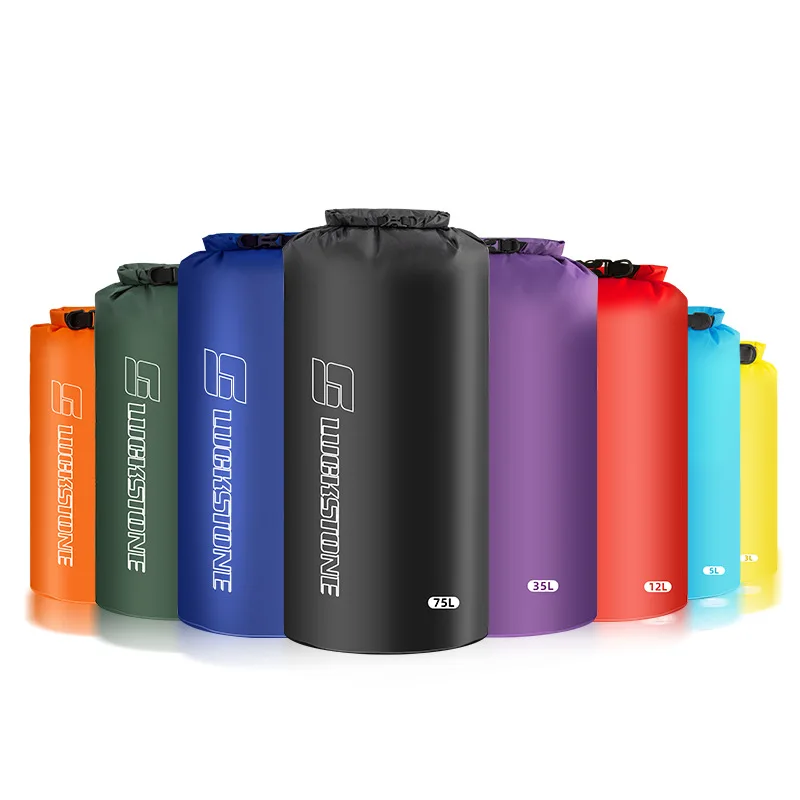 Waterdichte Dry Bag – 190T Outdoor Opbergtas met Rolsluiting (3–75L)