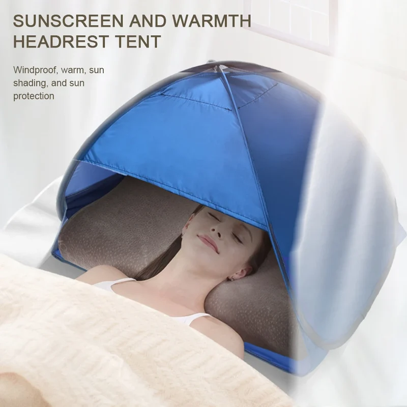Mini Pop-Up Strandtent – Compacte Zonnescherm Tent met UV Bescherming