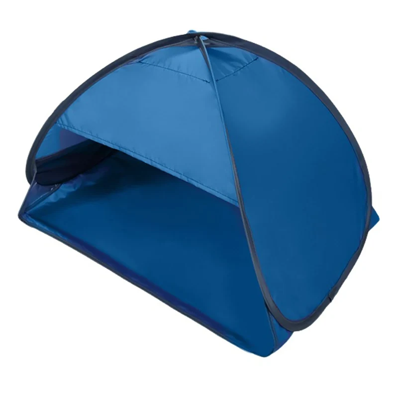 Mini Pop-Up Strandtent – Compacte Zonnescherm Tent met UV Bescherming