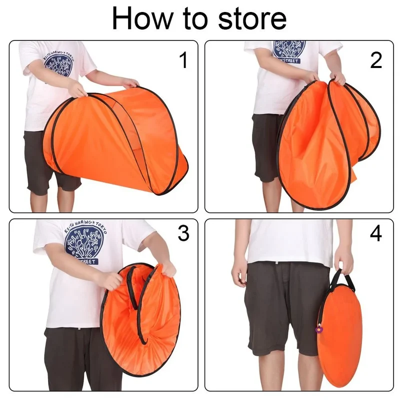 Pop-Up Strandtent UV Bescherming – Opvouwbare Strand Shelter met Draagtas