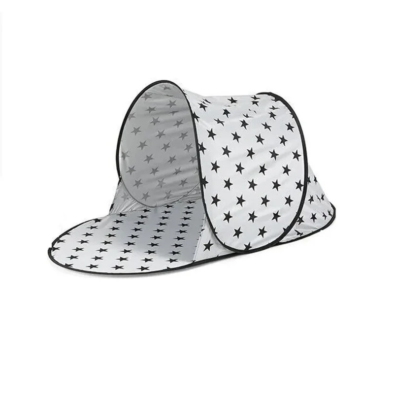 Pop-Up Strandtent UV Bescherming – Opvouwbare Strand Shelter met Draagtas