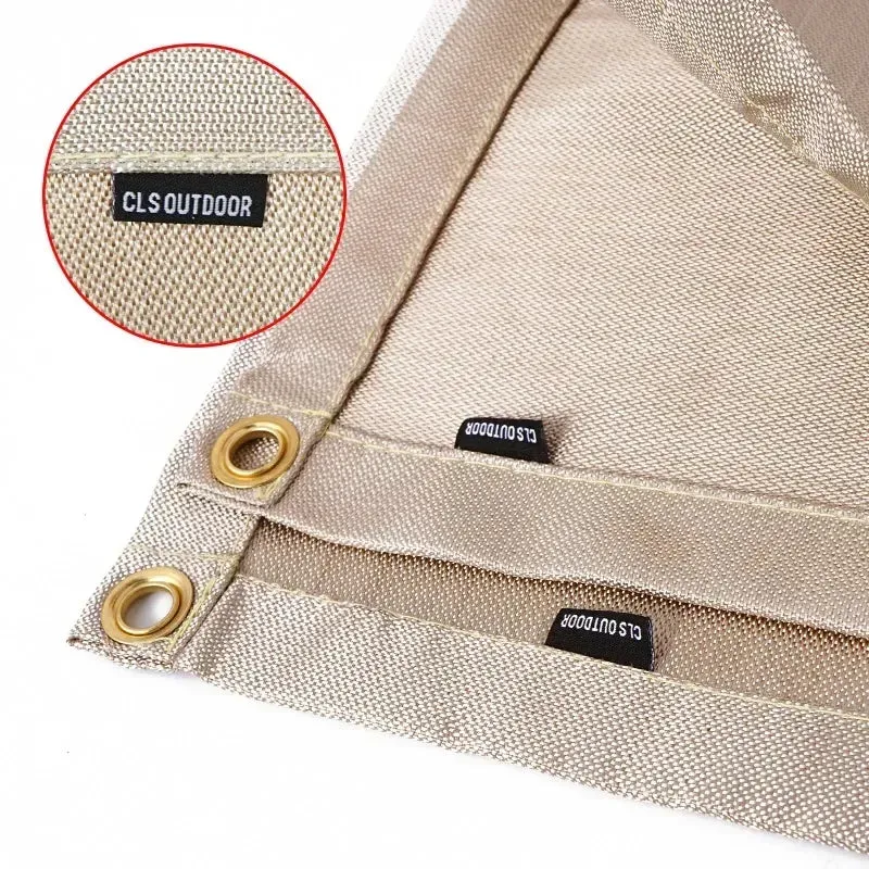 Vuurvaste Isolatiemat Glasvezel – Hittebestendige BBQ Mat tot 800°C voor Barbecue en Outdoor