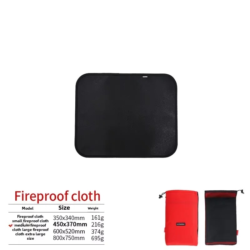 Vuurvaste Isolatiemat Glasvezel – Hittebestendige BBQ Mat tot 800°C voor Barbecue en Outdoor