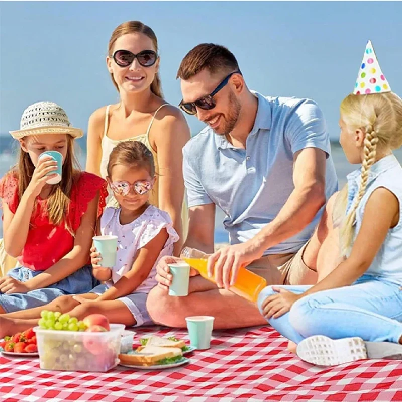 Picknickdeken Waterdicht – 140×190 cm met Handvat, Lichtgewicht & Opvouwbaar