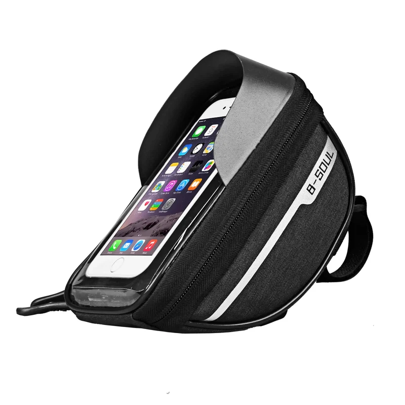 Fietsstuurtas met Touchscreen – Smartphonehouder, Compact & Waterafstotend