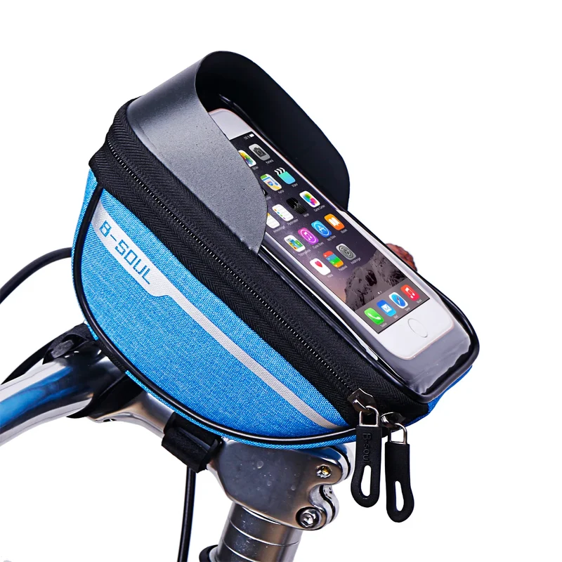 Fietsstuurtas met Touchscreen – Smartphonehouder, Compact & Waterafstotend