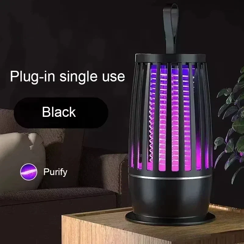 Muggenlamp – USB Oplaadbaar, Elektrisch Raster & Compact Design