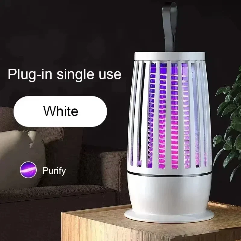 Muggenlamp – USB Oplaadbaar, Elektrisch Raster & Compact Design