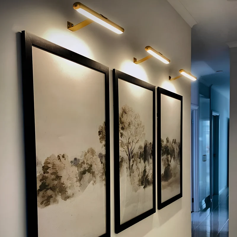 Wireless Wall Lamp for Paintings Adjustable LED Lighting