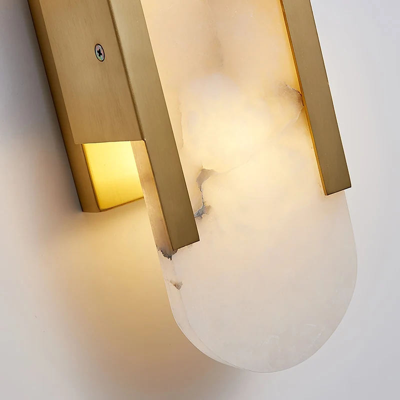 Modern Slim Vertical Wall Sconce for Bed