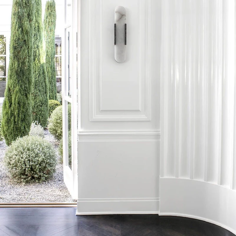 Modern Slim Vertical Wall Sconce for Bed