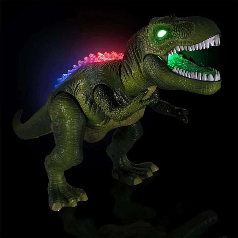 Interactive Dinosaur Toy with Sound and LED Effects