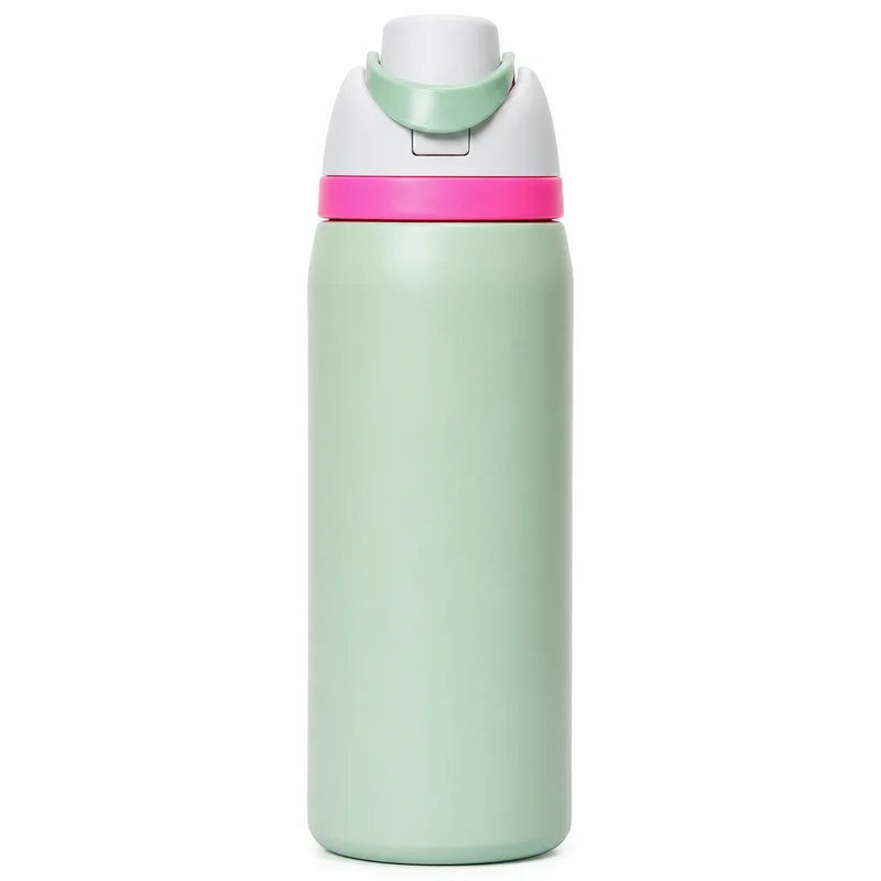Drink Bottle Leak-Proof Water Cup with Straw