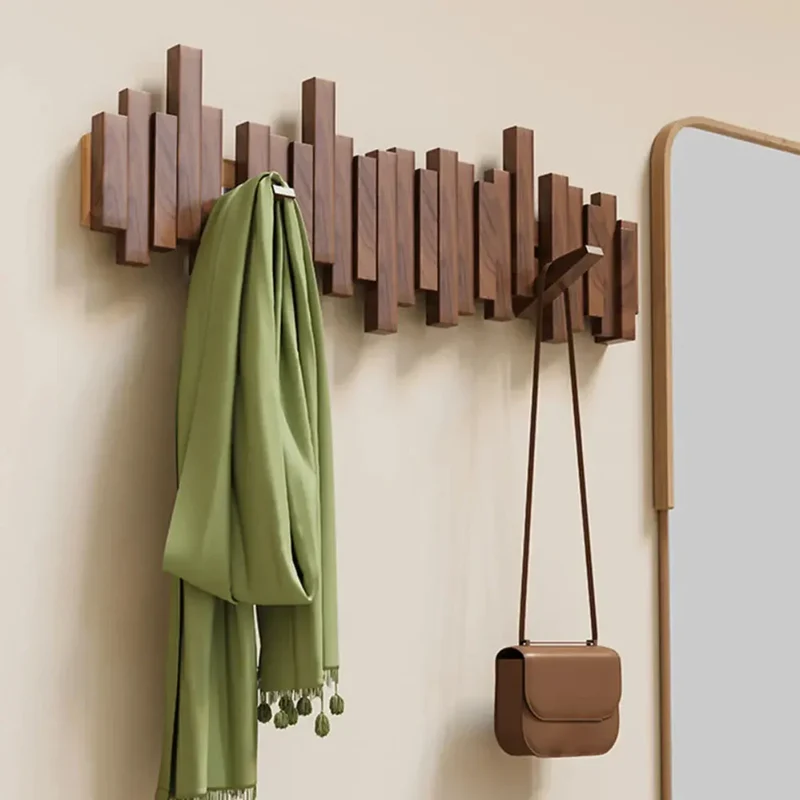 Wall Organizer Hook Foldable Hooks Inspired by a Piano