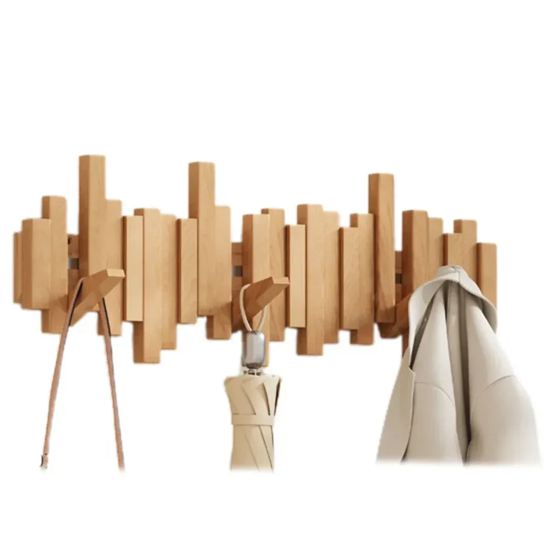 Wall Organizer Hook Foldable Hooks Inspired by a Piano