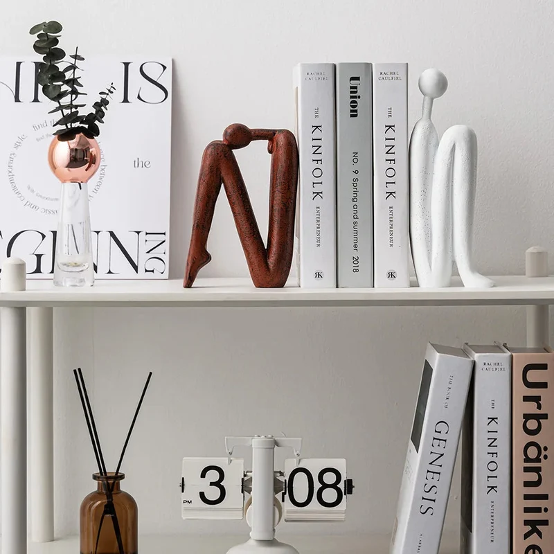 Home book organizer for storage and display