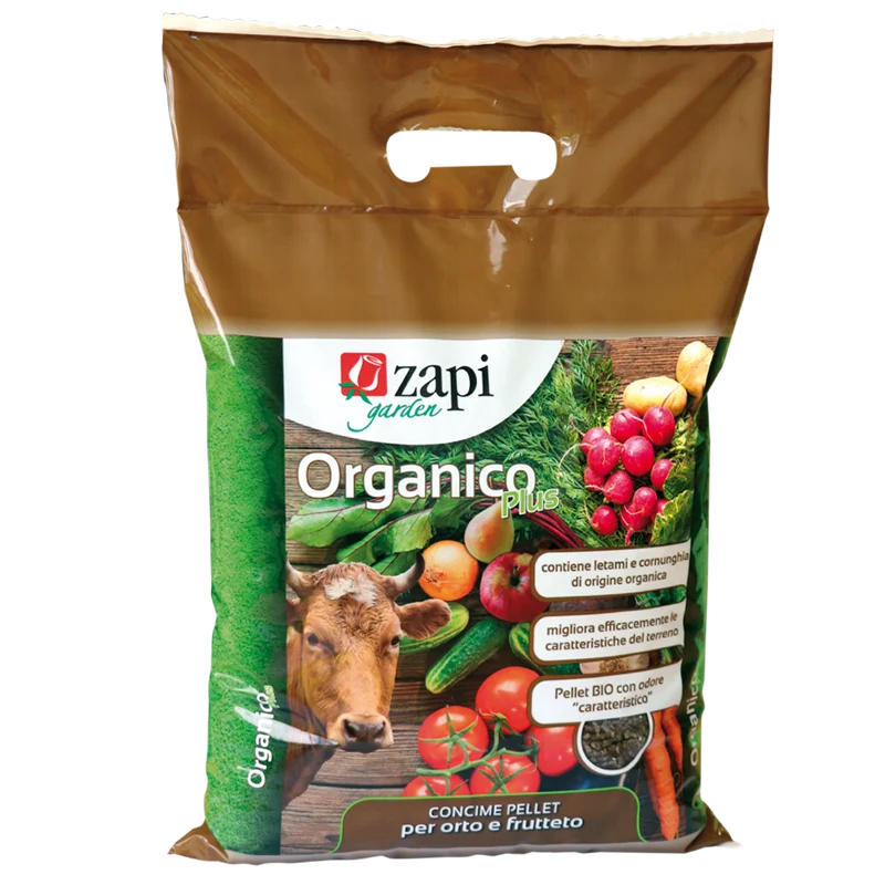 Concime organico pellettato Zapi Organico Plus Bio 4 kg