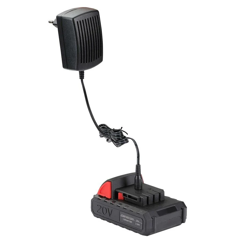 Motozappa Elettrozappa Batteria Litio 20V 2000 Mah Zappatrice Zappa Elettrica