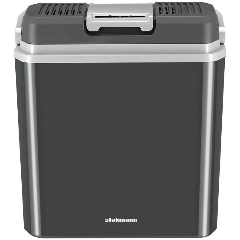 Frigorifero Elettrico Portatile 24 Litri Caldo e Freddo Grigio Spina 230V e 12V