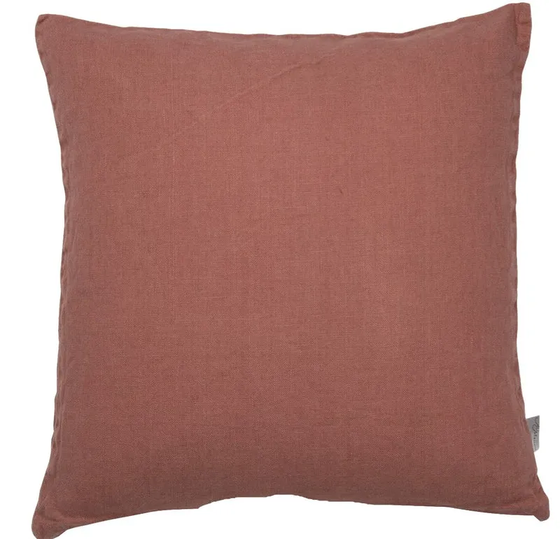 Cuscino Lino 45*45 Canyon Rose
