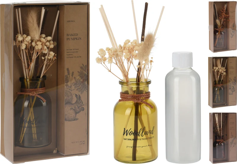 Set Diffusore Con Fiori 80 Ml 1 Pezzo